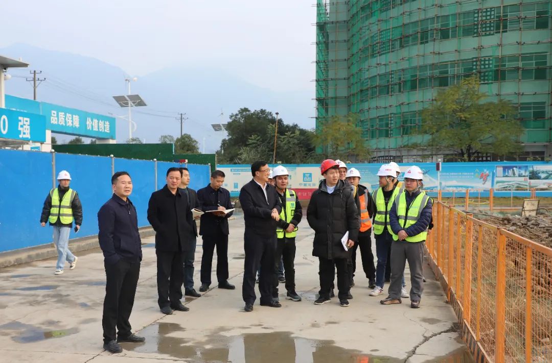 12月1日下午，郴州自贸片区、高新区党工委副书记、管委会主任王卫东带队开展“走找想促”活动。