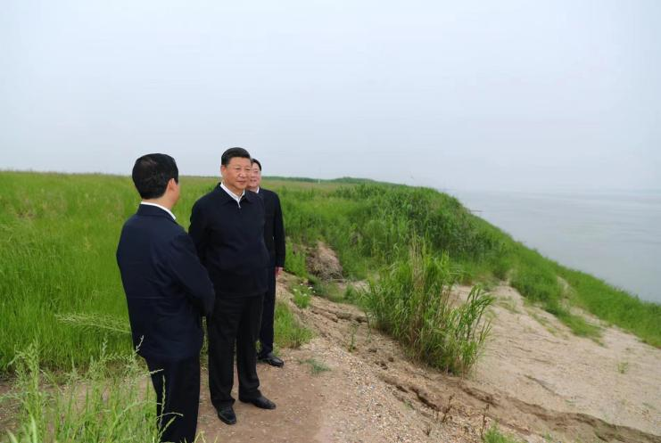习近平总书记视察岳阳  